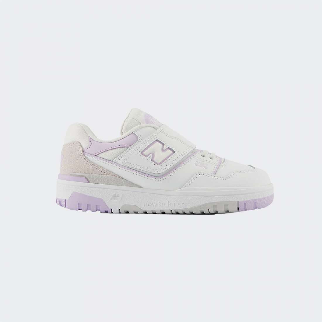 NEW BALANCE 550 P WHITE/THISTLE