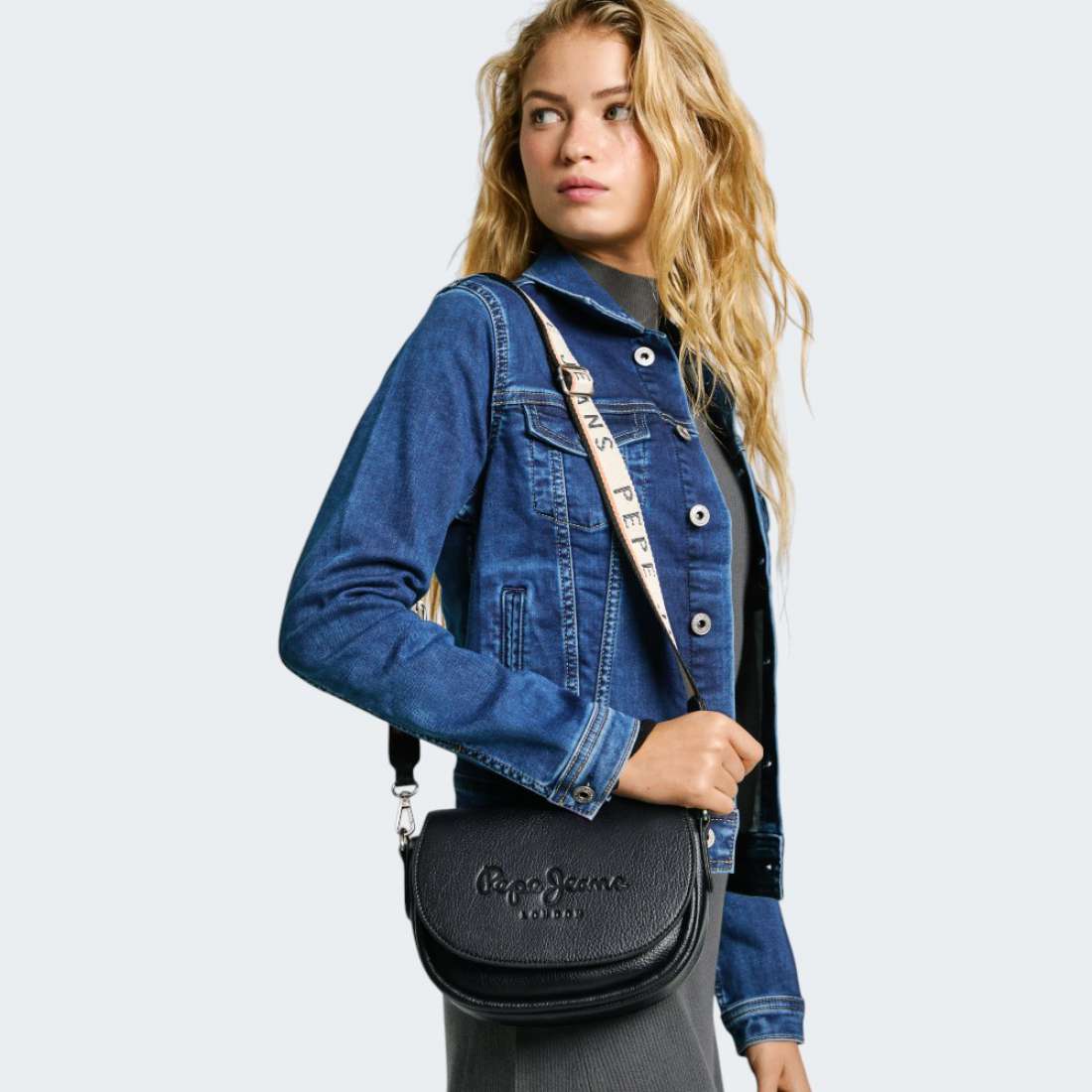 MALA PEPE JEANS CRISHA BLACK