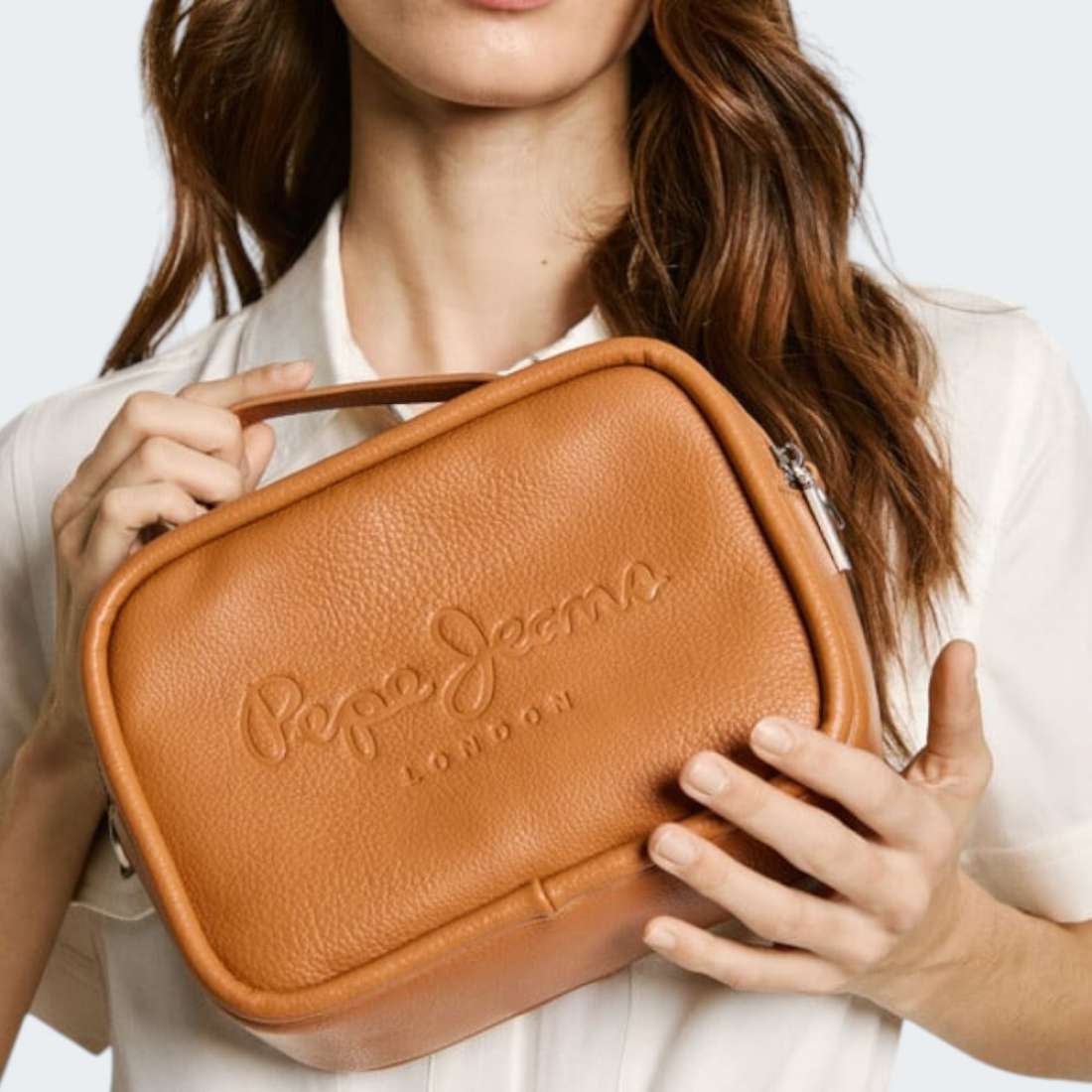 MALA PEPE JEANS BASSY TOBACCO