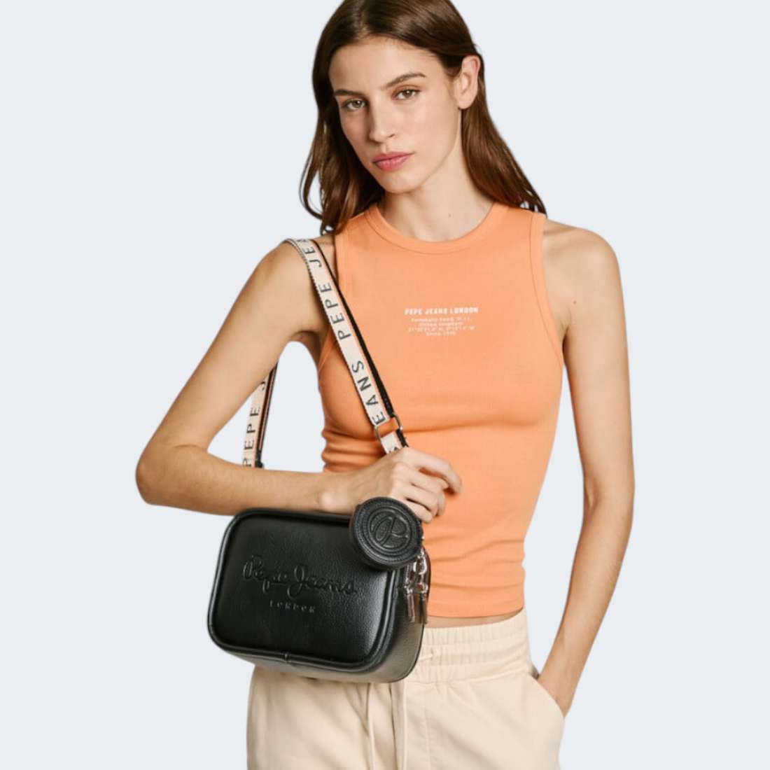MALA PEPE JEANS BASSY BLACK