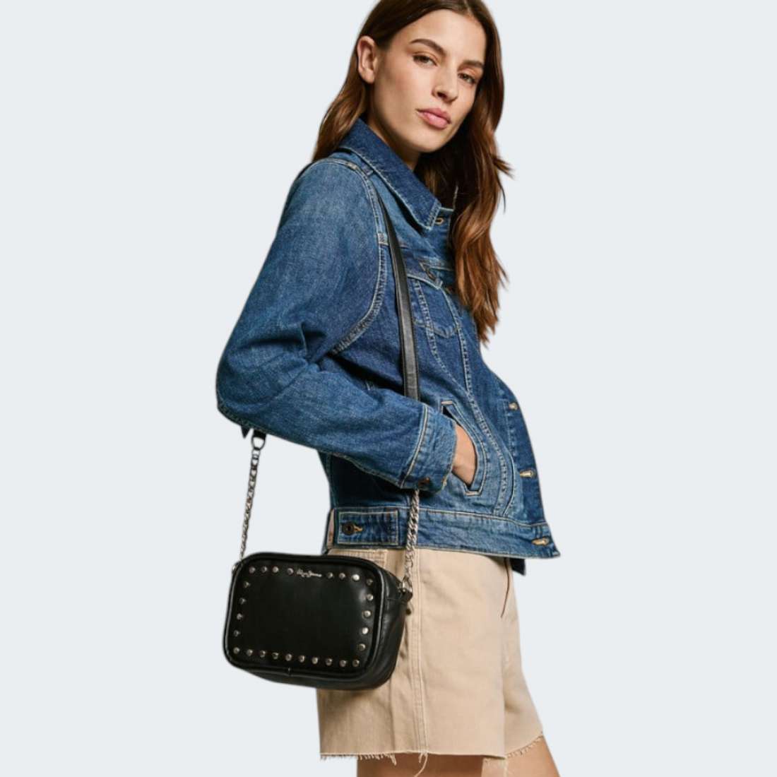 MALA PEPE JEANS BRIANAE MAI BLACK
