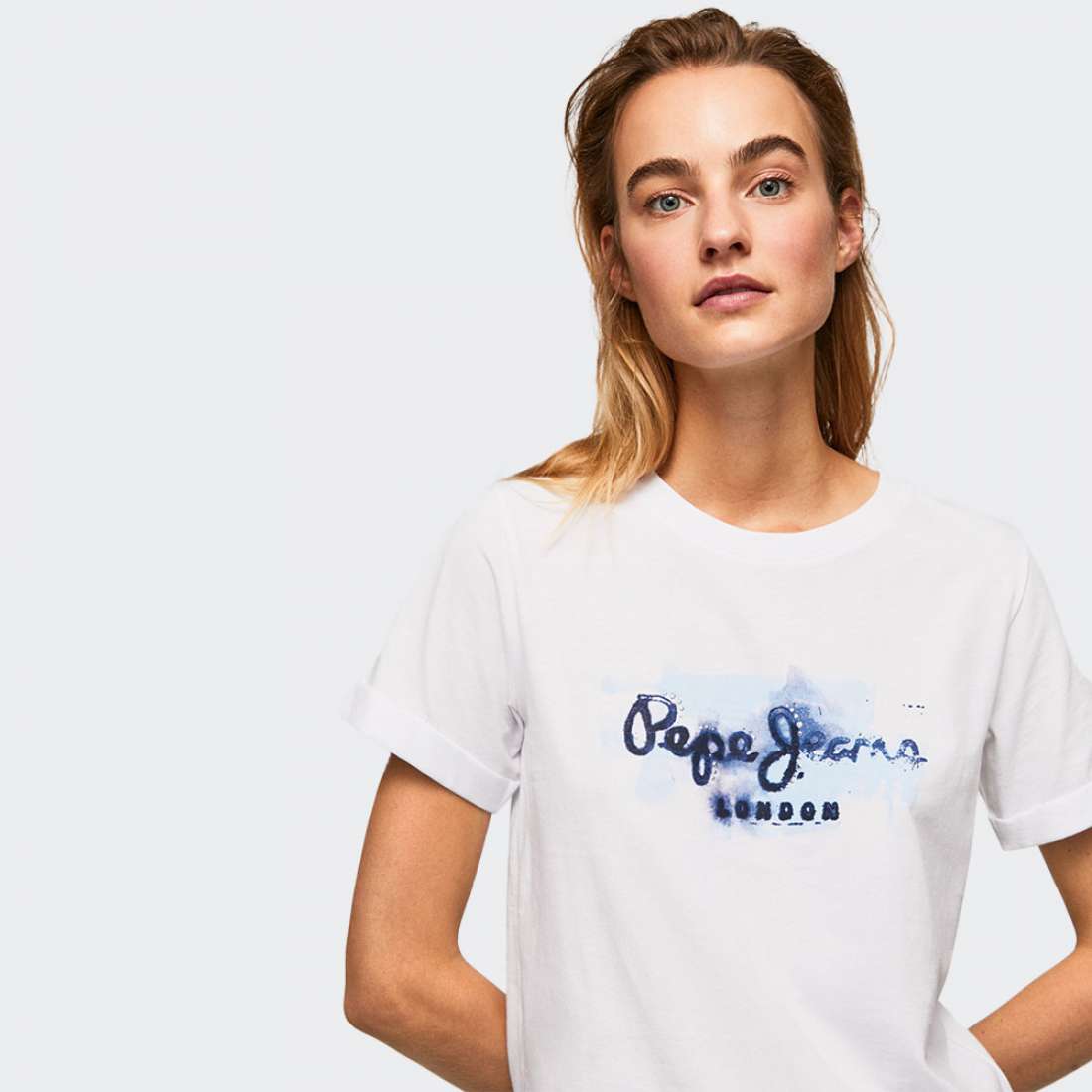 TSHIRT PEPE JEANS GOLDIE WHITE