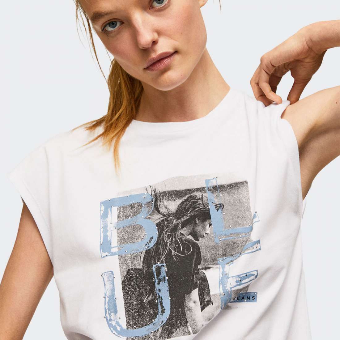 TSHIRT PEPE JEANS MARGUERITE WHITE