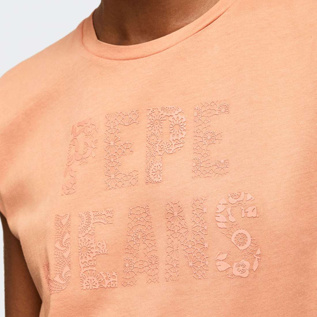 TSHIRT PEPE JEANS OLA PEACH