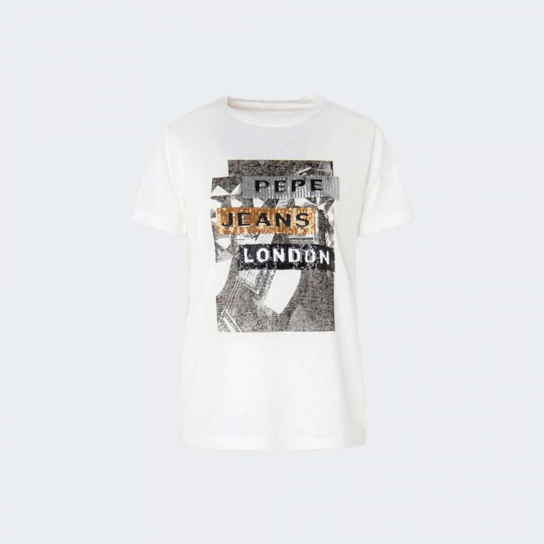 T-SHIRT PEPE JEANS CATRINA WHITE