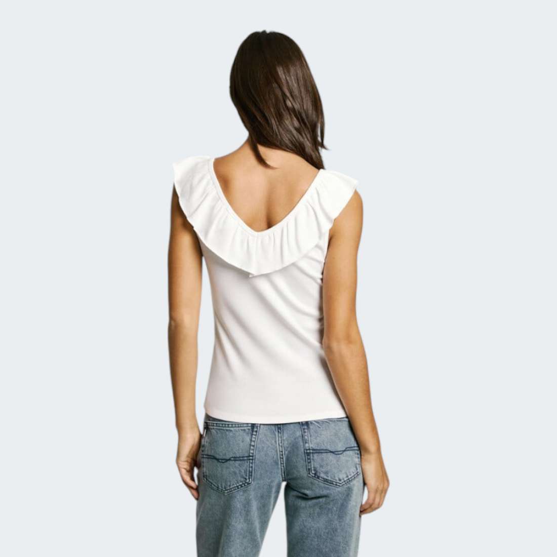 T-SHIRT PEPE JEANS MILLIE WHITE