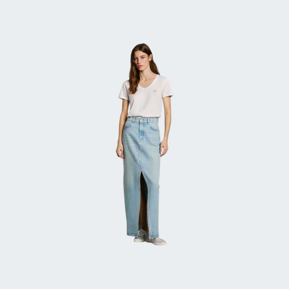 TSHIRT PEPE JEANS MACY V WHITE