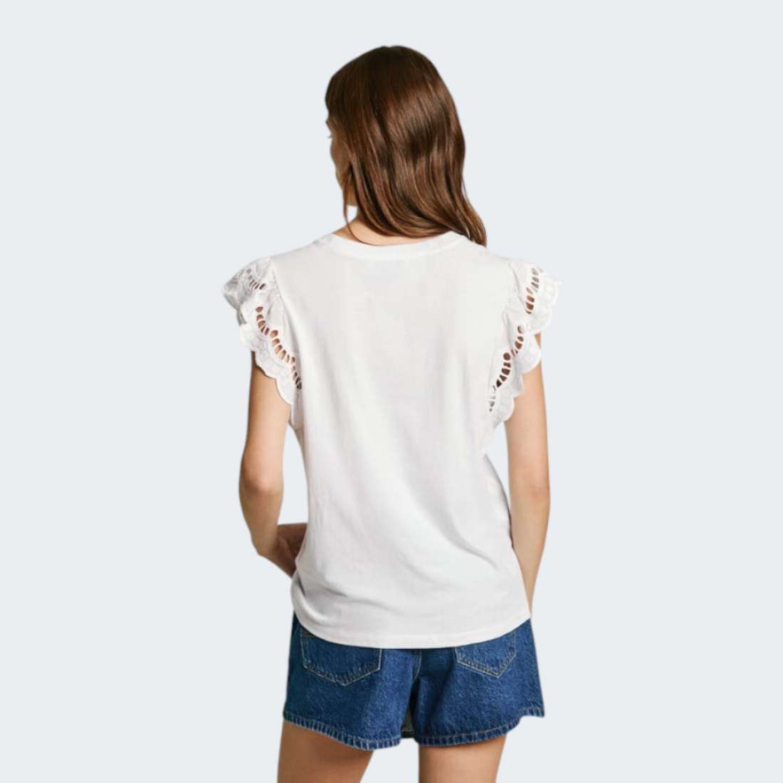 TSHIRT PEPE JEANS VIC WHITE
