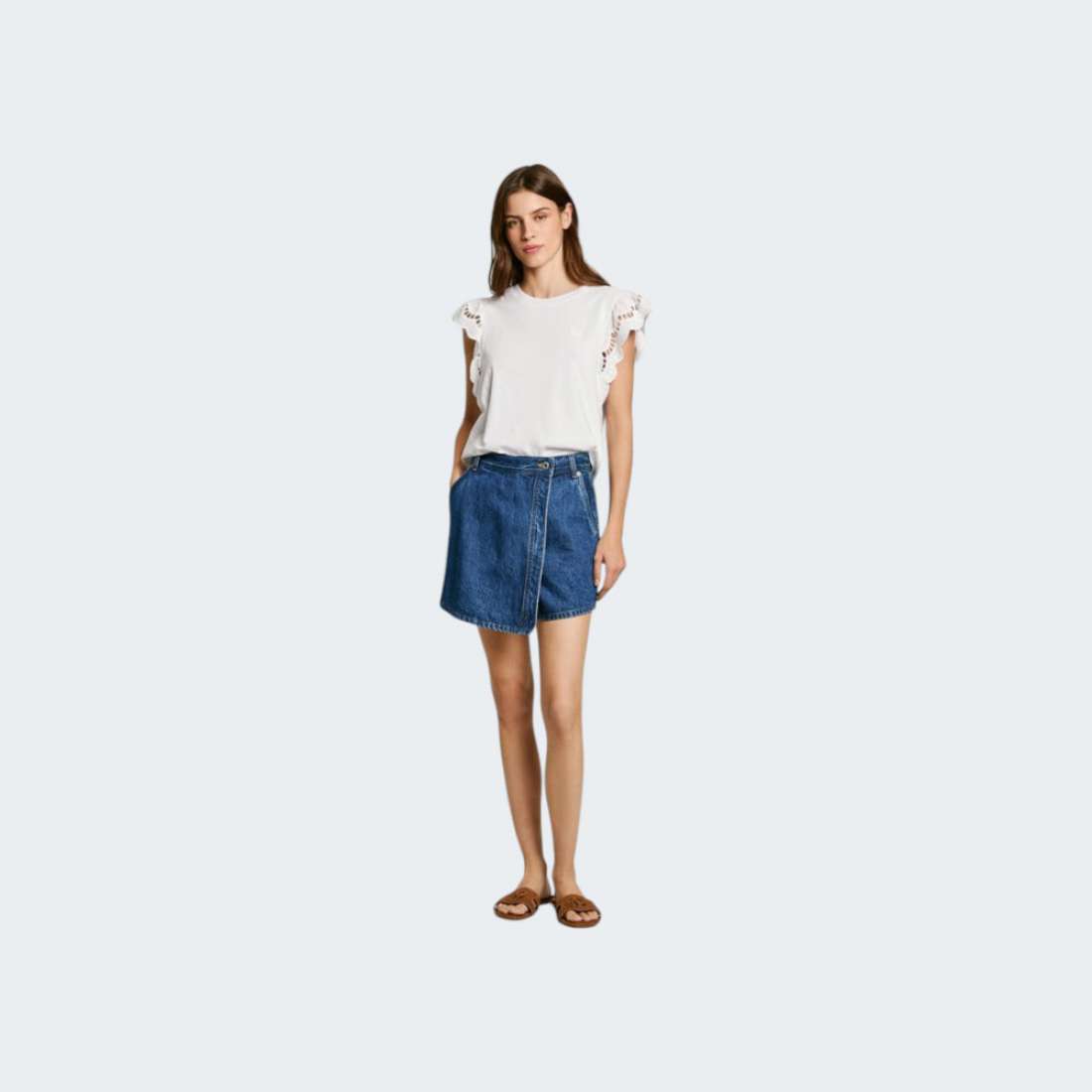 TSHIRT PEPE JEANS VIC WHITE