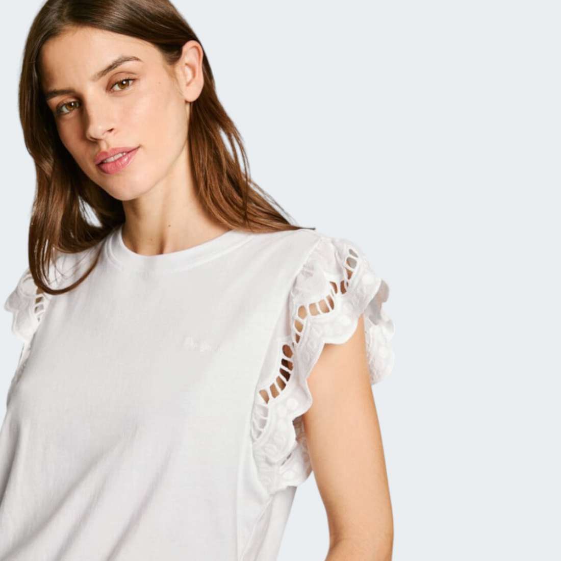 TSHIRT PEPE JEANS VIC WHITE
