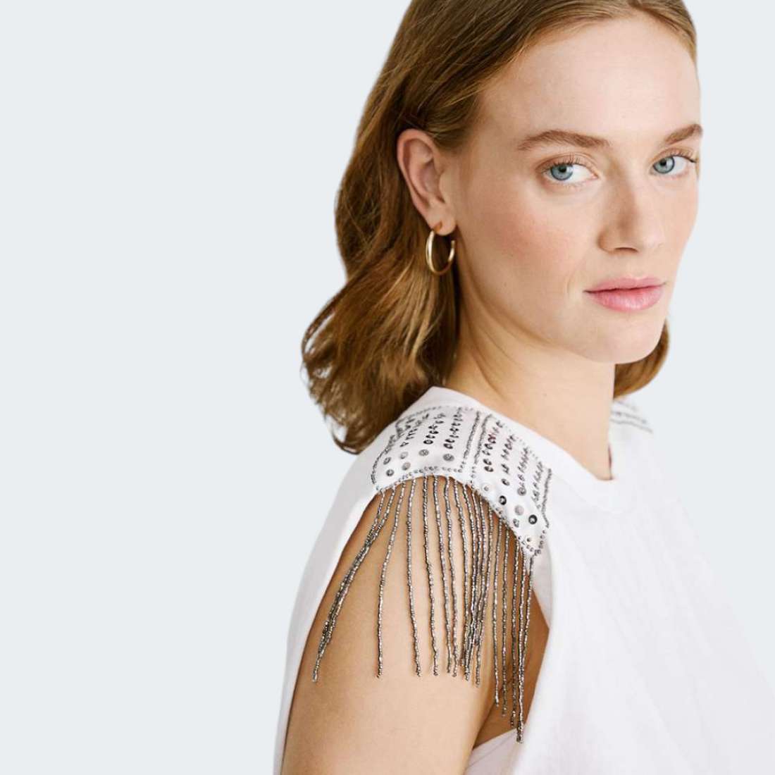 T-SHIRT PEPE JEANS VATIANA WHITE