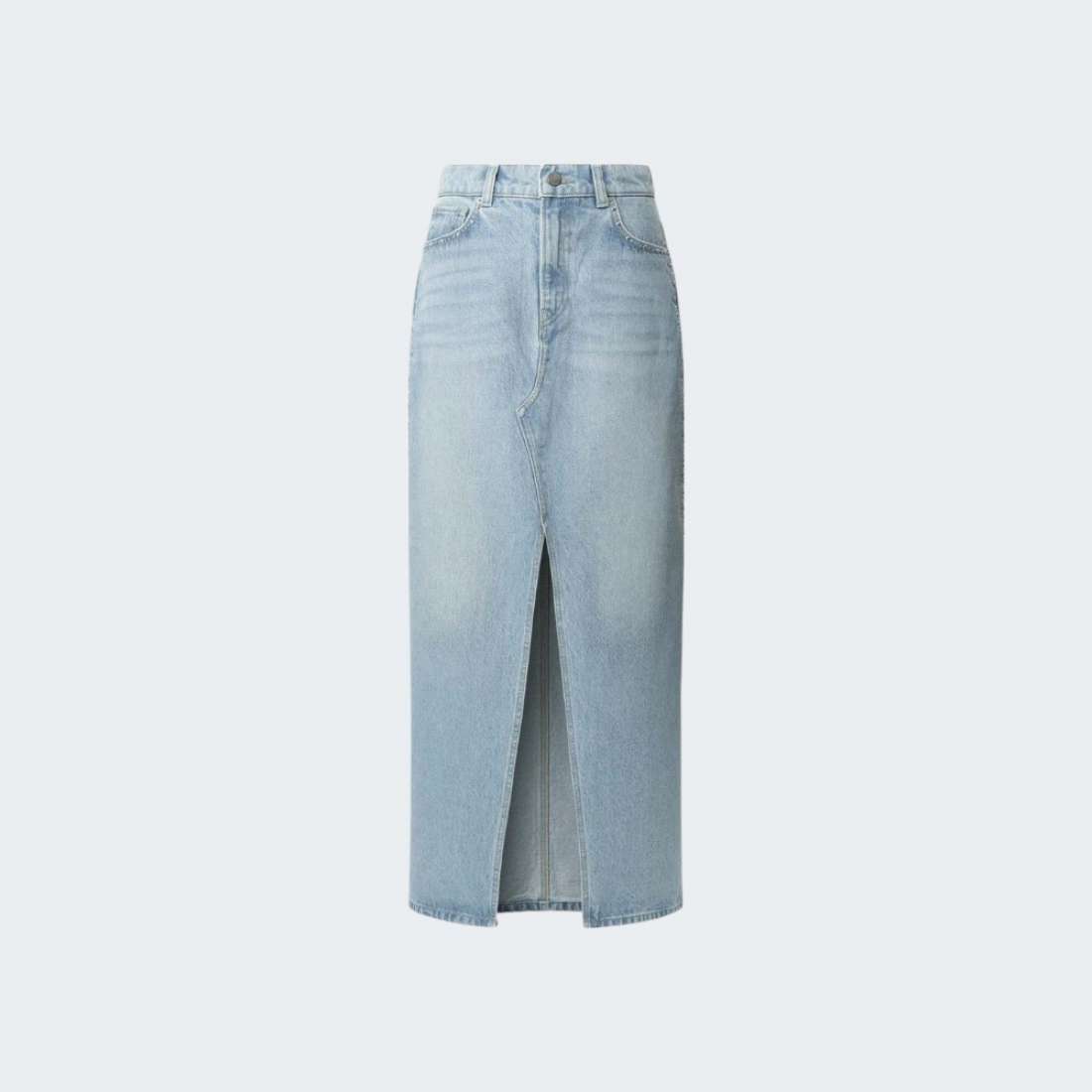 SAIA PEPE JEANS MAXI HW STUD DENIM/RE