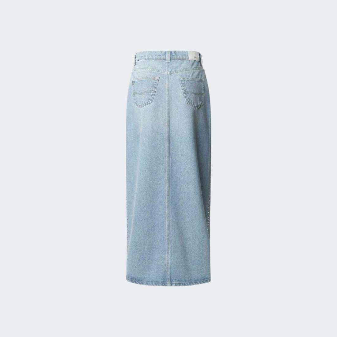 SAIA PEPE JEANS MAXI HW STUD DENIM/RE