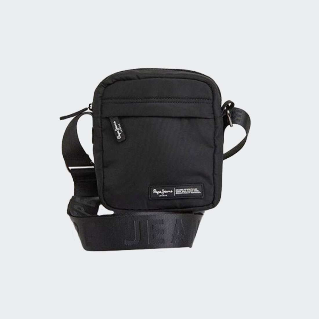 BOLSA PEPE JEANS NOLAN EDDIE BLACK