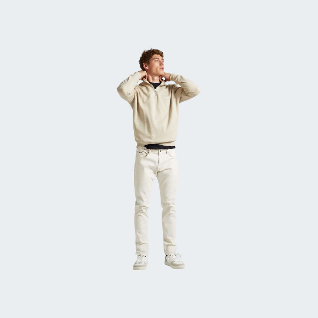 CALÇAS PEPE JEANS LOOSE INFUSED WHITE