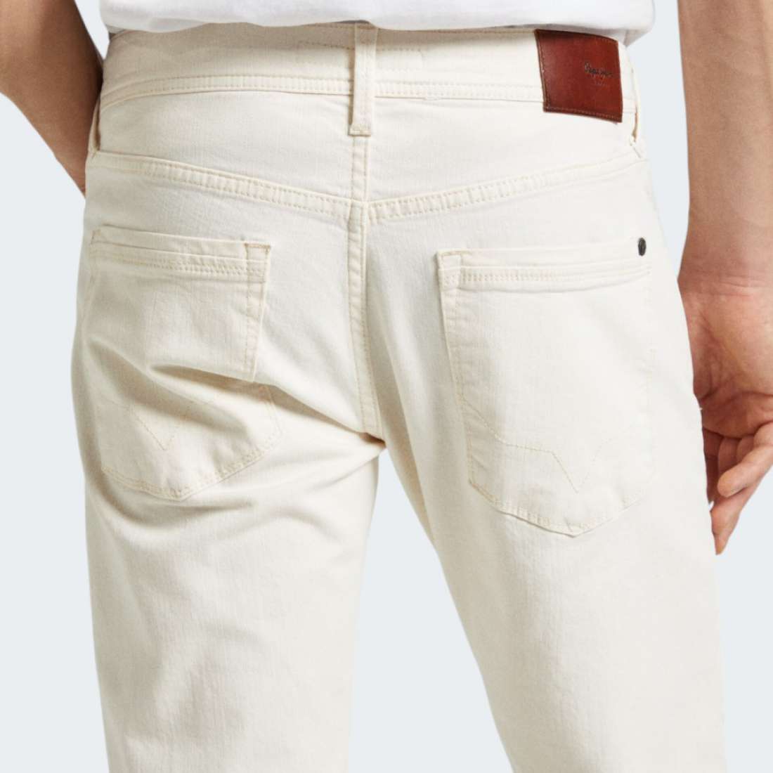 CALÇAS PEPE JEANS LOOSE INFUSED WHITE