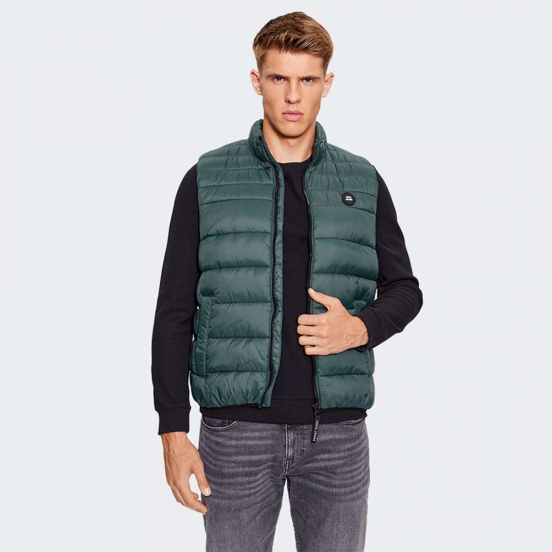 COLETE PEPE JEANS BALLE GILLET REGENT GREEN