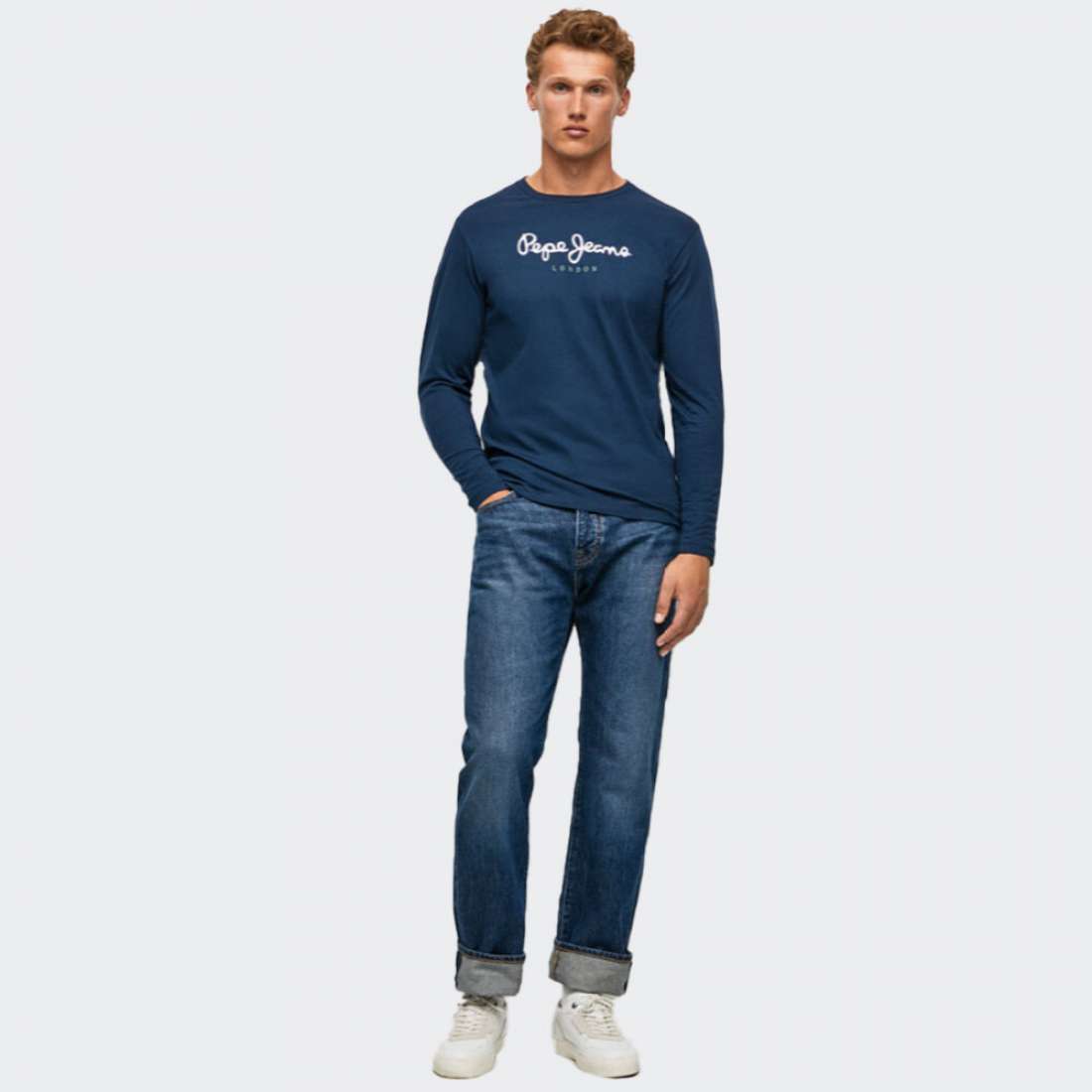 LONGSLEEVE PEPE JEANS EGGO NAVY