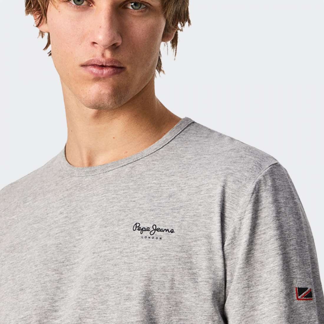 LONGSLEEVE PEPE JEANS ORIGINAL BASIC 2 LONG GREY/MARL