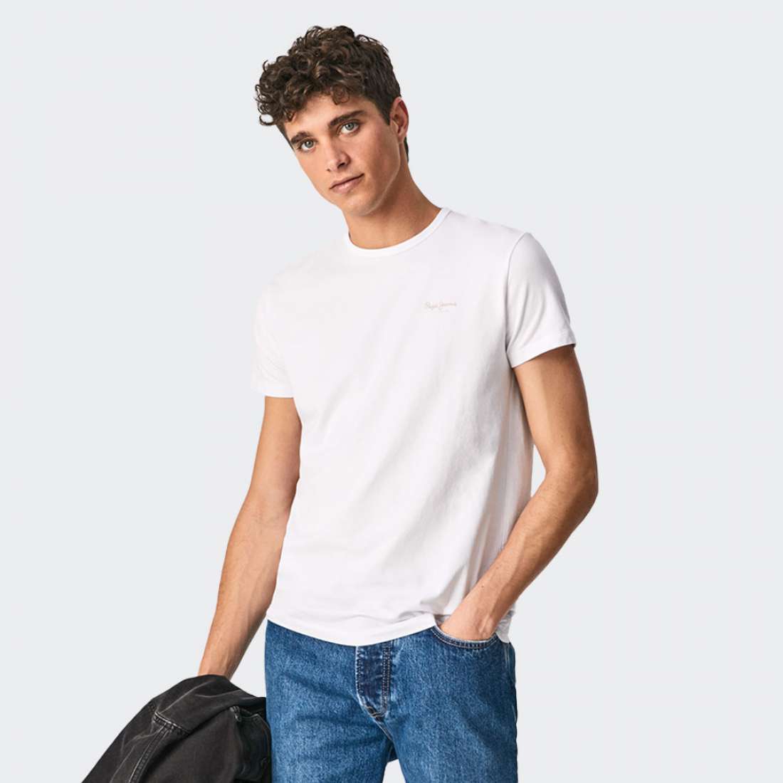 TSHIRT PEPE JEANS ORIGINAL BASIC 3 WHITE