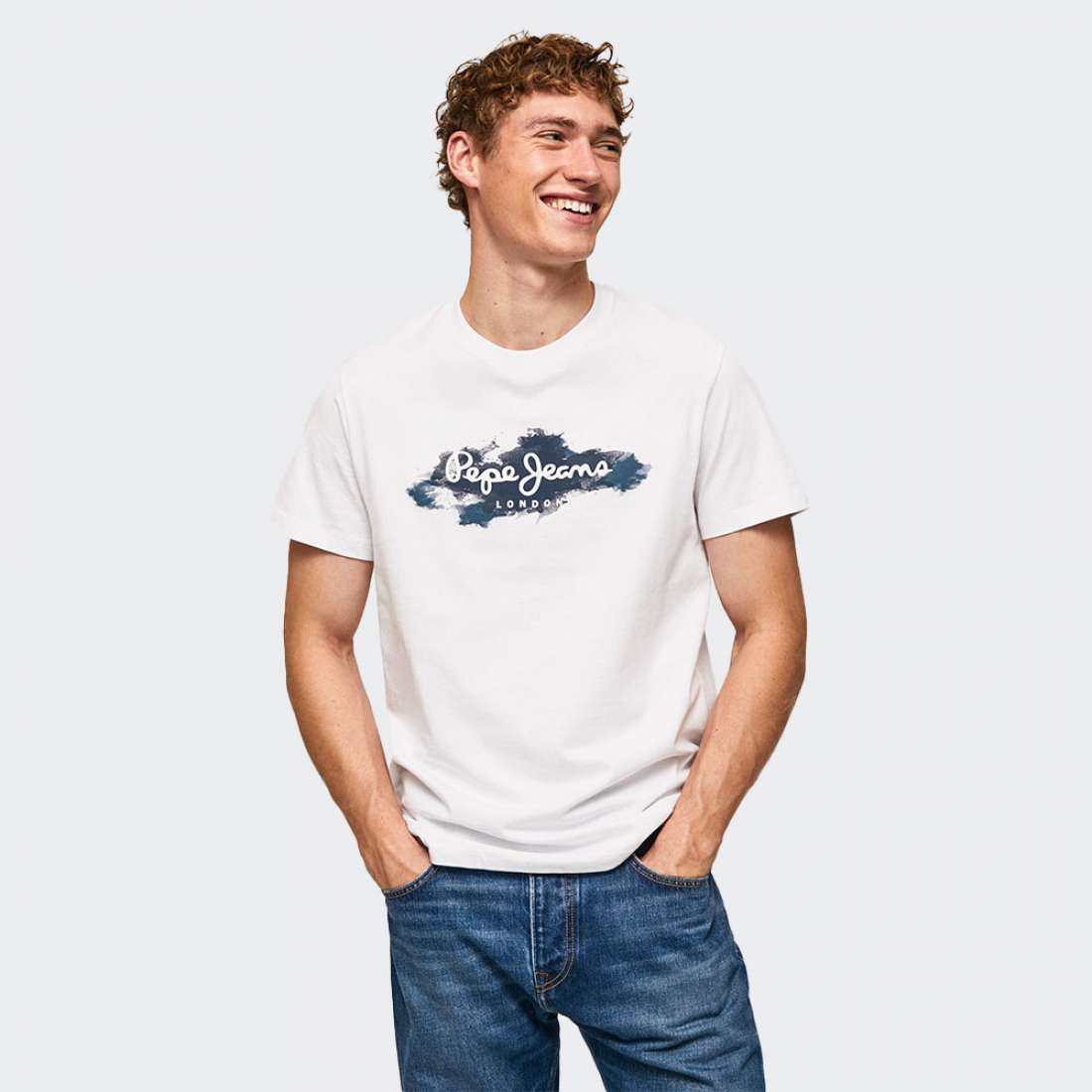 TSHIRT PEPE JEANS RAFFAEL WHITE