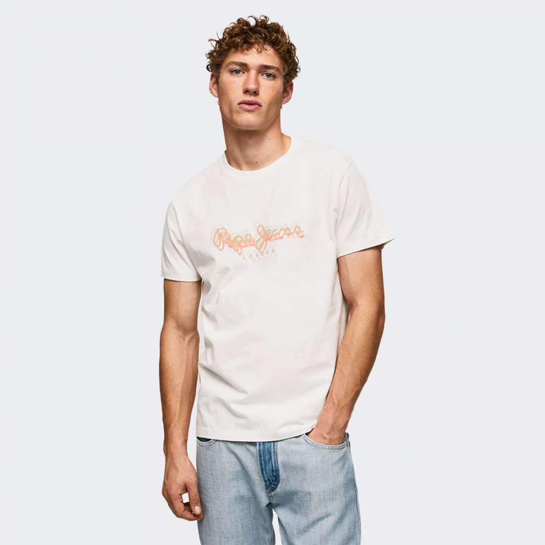 TSHIRT PEPE JEANS RICHME OFF WHITE
