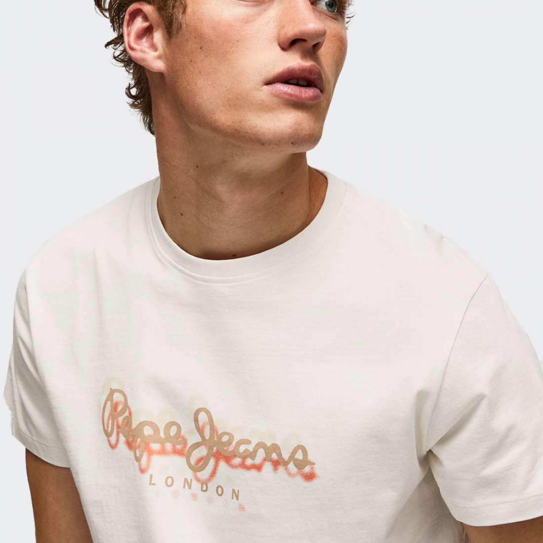 TSHIRT PEPE JEANS RICHME OFF WHITE