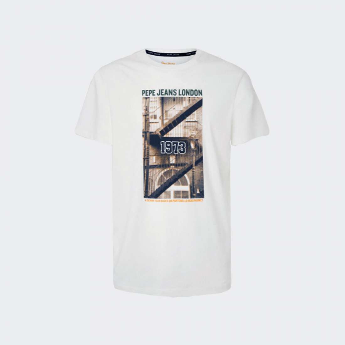 TSHIRT PEPE JEANS WILBUR OFF WHITE