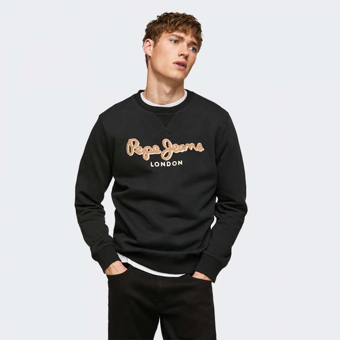 SWEATSHIRT PEPE JEANS LAMONT BLACK