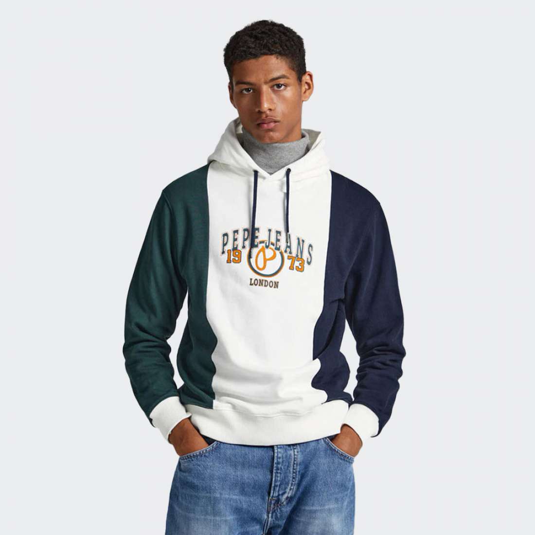 HOODIE PEPE JEANS MINUS OFF WHITE