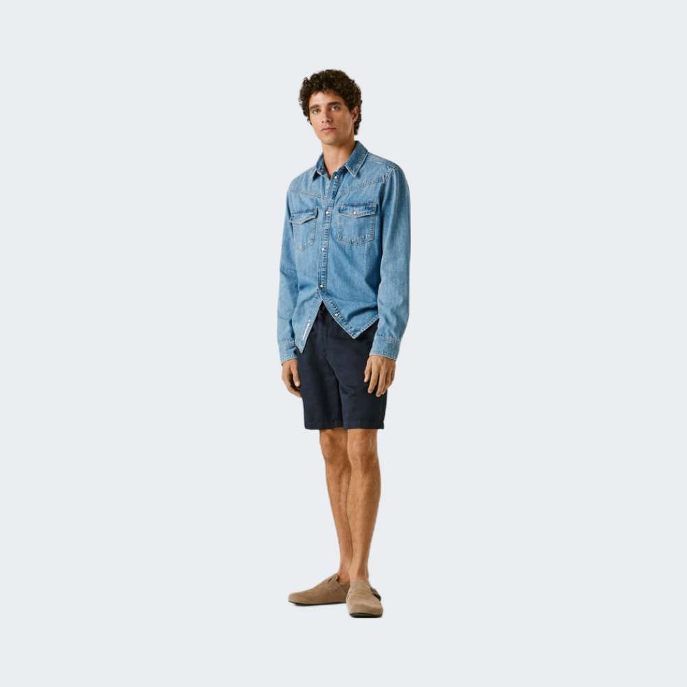 CALÇÕES PEPE JEANS RELAXED LINEN SMART