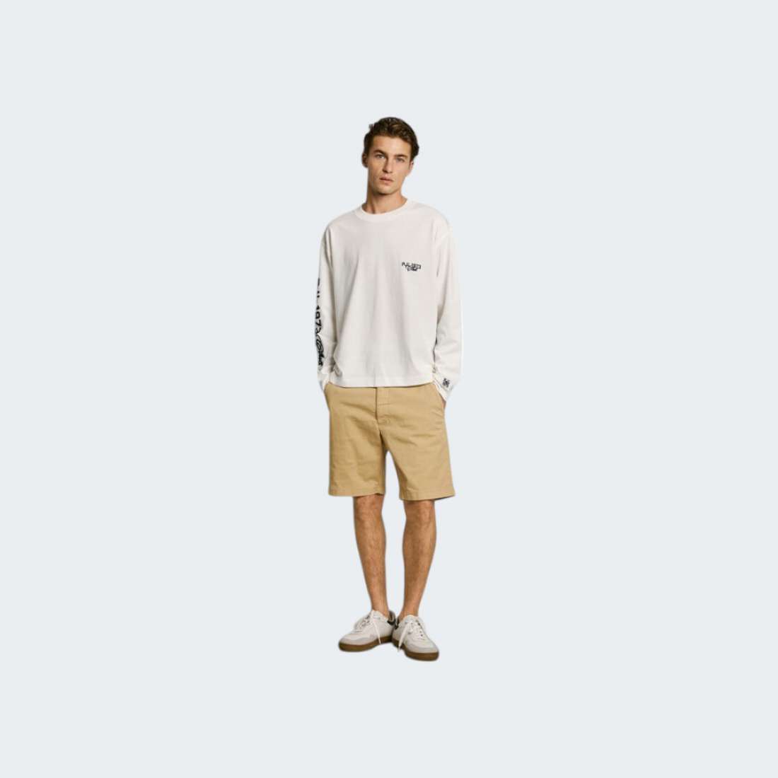 CALCOES PEPE JEANS CHINO KHAKI B