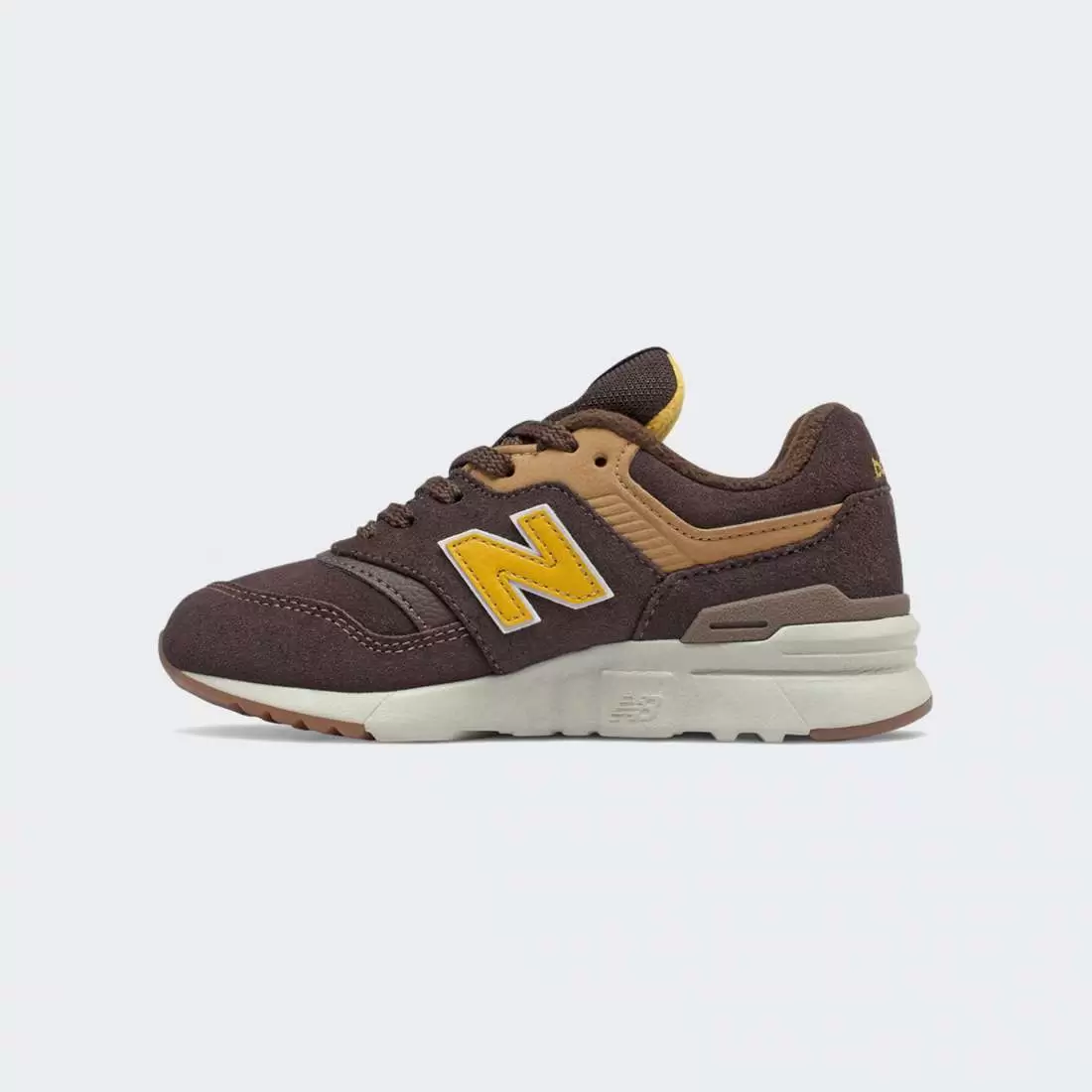 NEW BALANCE 997H BLACK COFFE/VARSITY GOLD