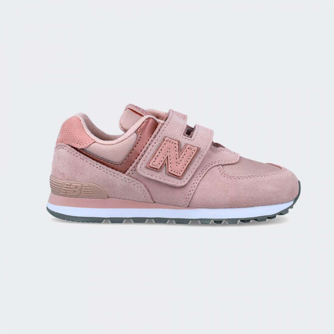 NEW BALANCE 574 K PINK HAZE/WHITE