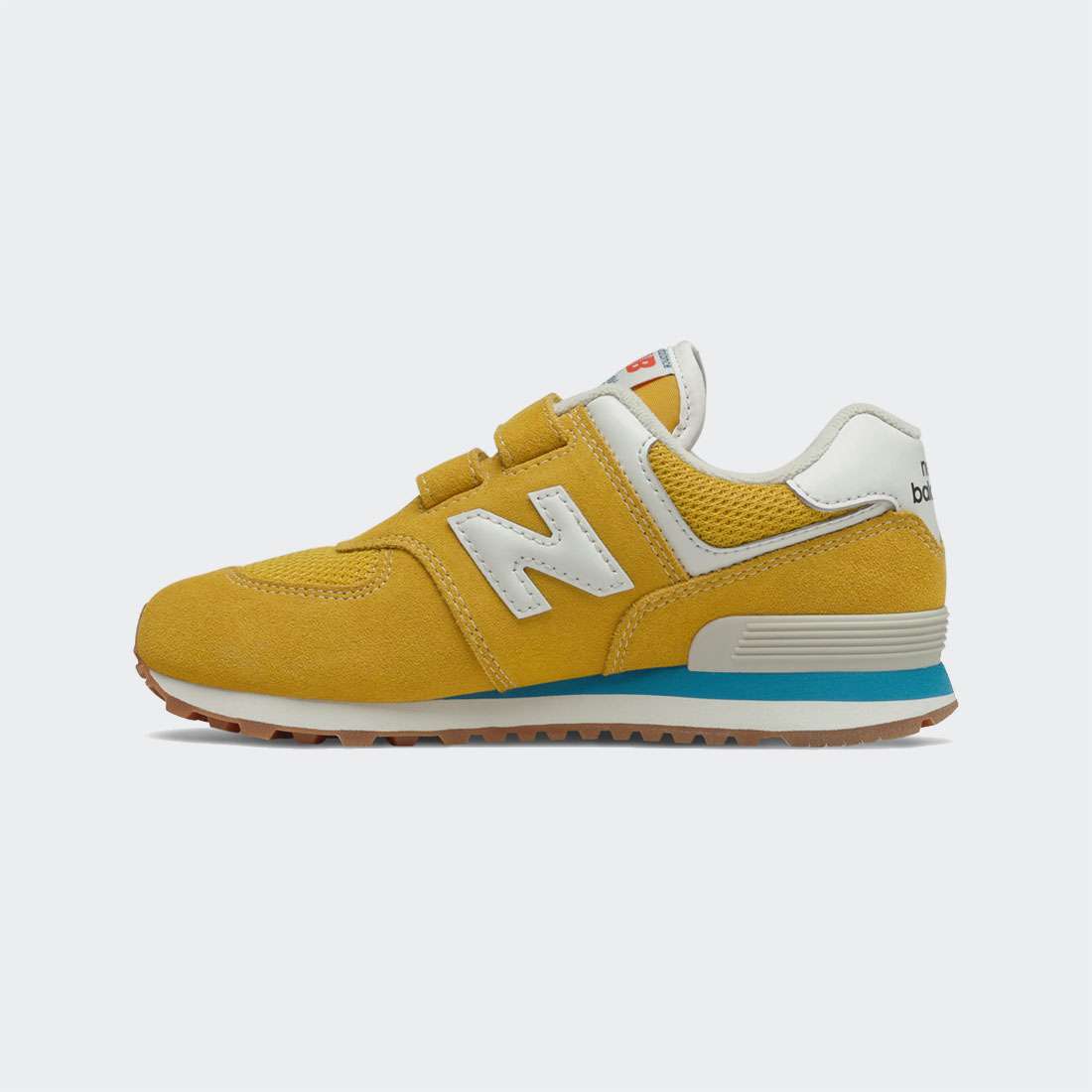 NEW BALANCE 574 VARSITY GOLD/DEEP SKY