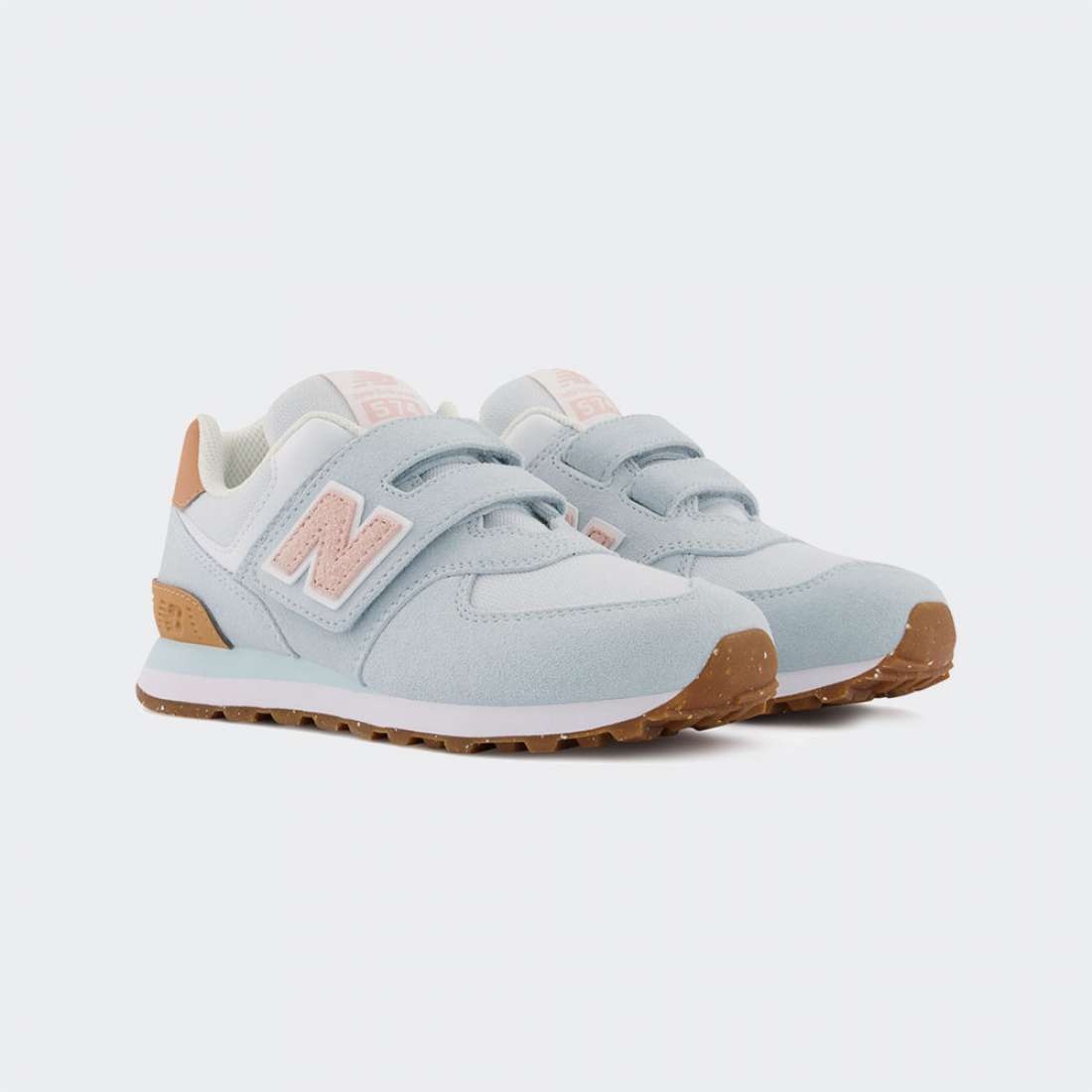 NEW BALANCE 574 K MORNING FOG/PINK HAZE