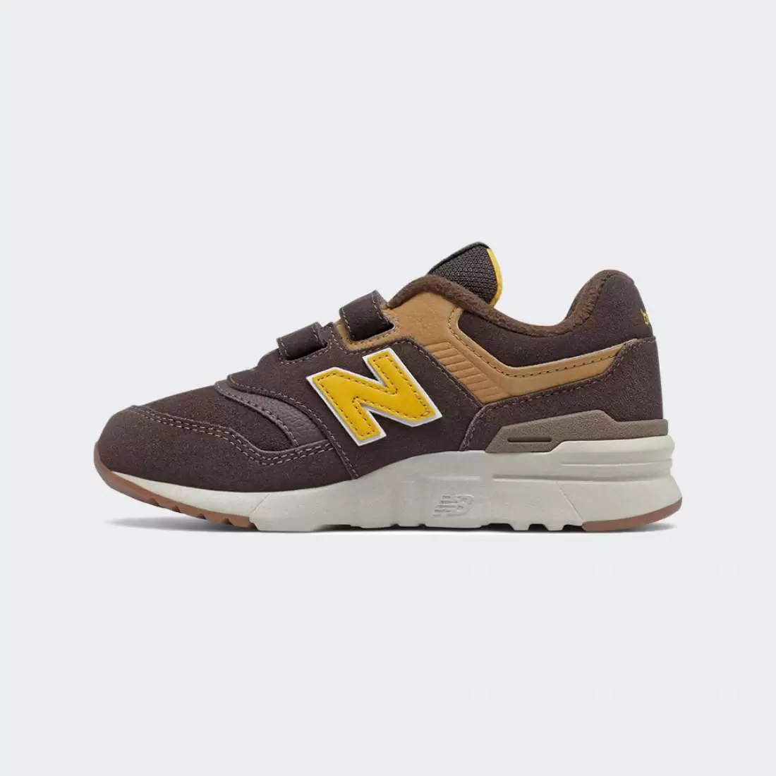 NEW BALANCE 997H BLACK COFFEE/VARSITY GOLD