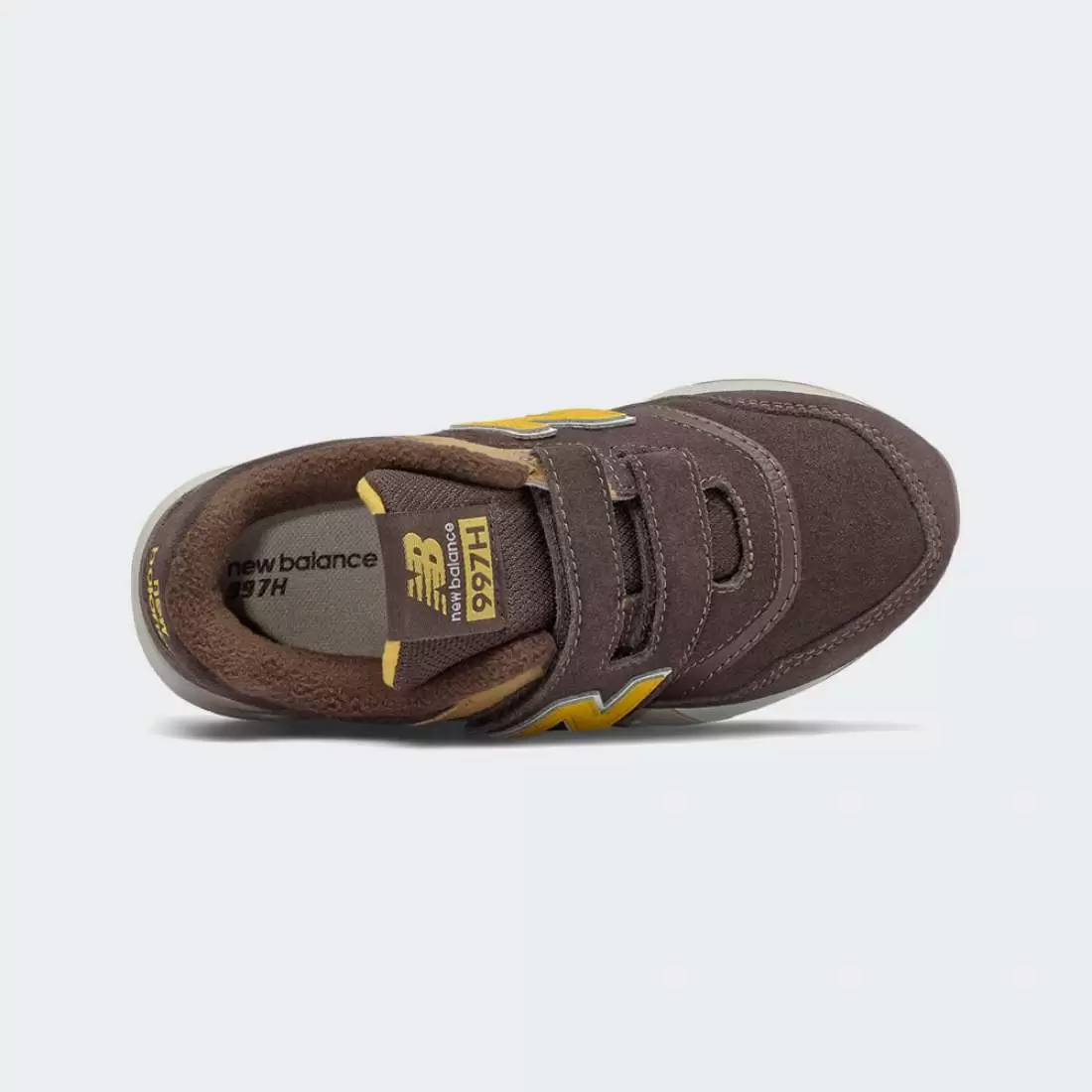 NEW BALANCE 997H BLACK COFFEE/VARSITY GOLD