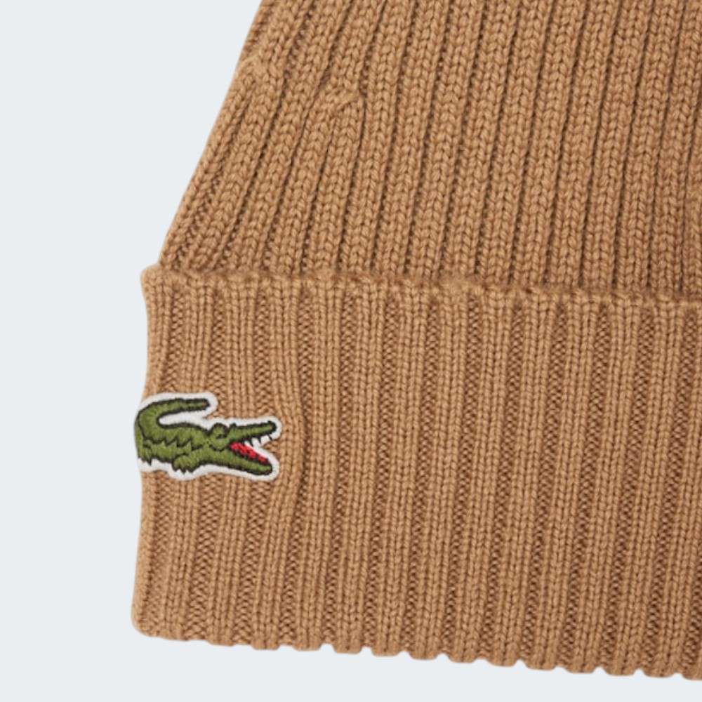 GORRO LACOSTE BROWN