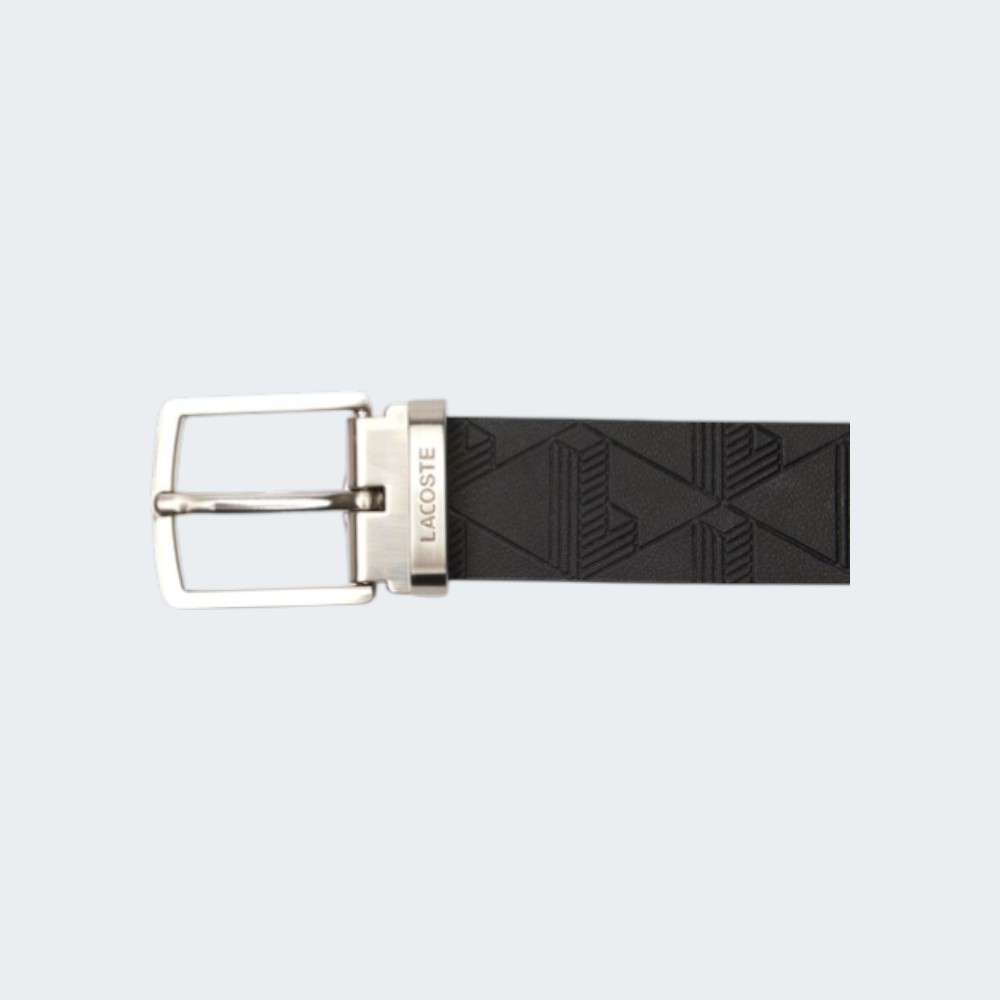 CINTO LACOSTE REVERSIBLE NOIR