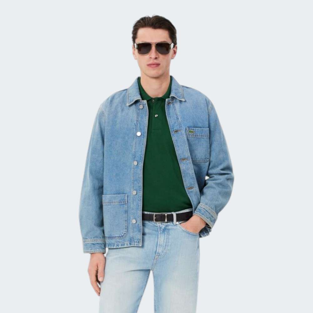 CINTO LACOSTE REVERSIBLE NOIR