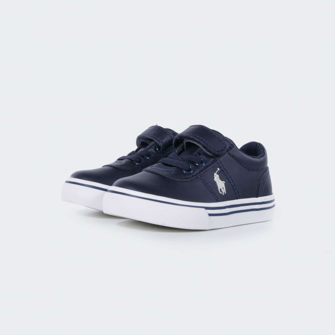 RALPH LAUREN HANFORD III PS NAVY SMOOTH/WHIITE