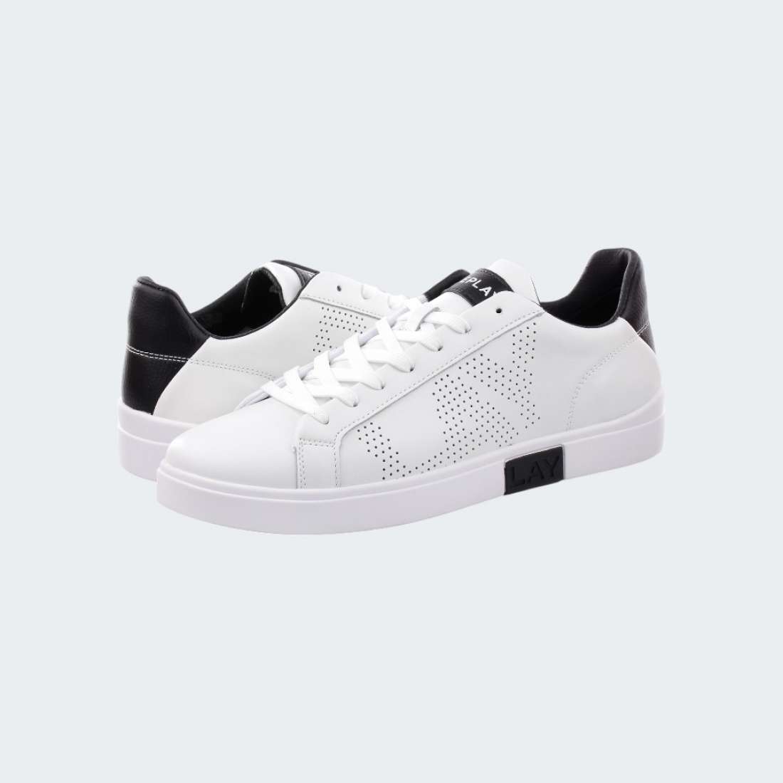 REPLAY POLYS WHITE/BLACK