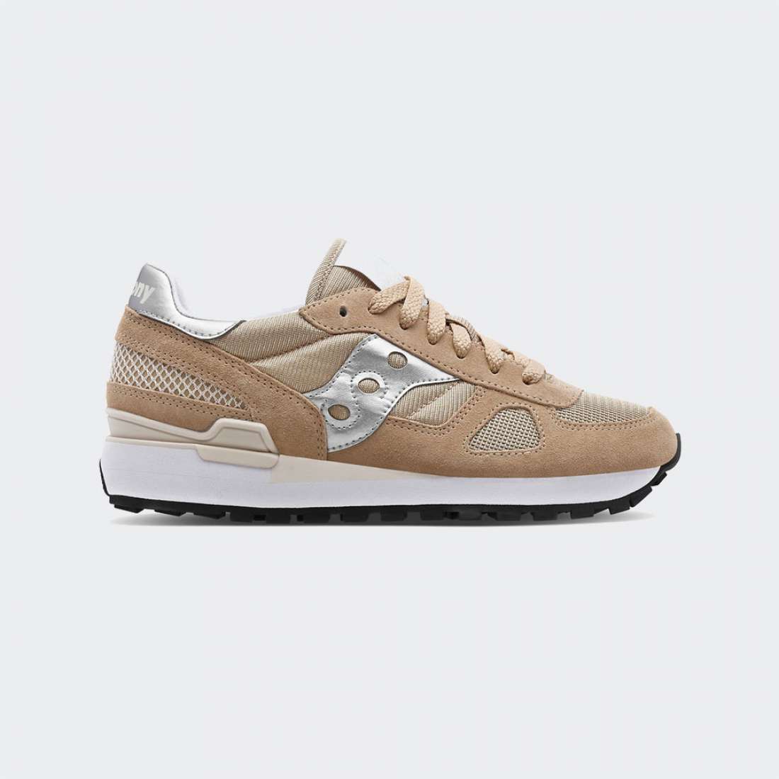 SAUCONY SHADOW ORIGINAL TAN/SILVER