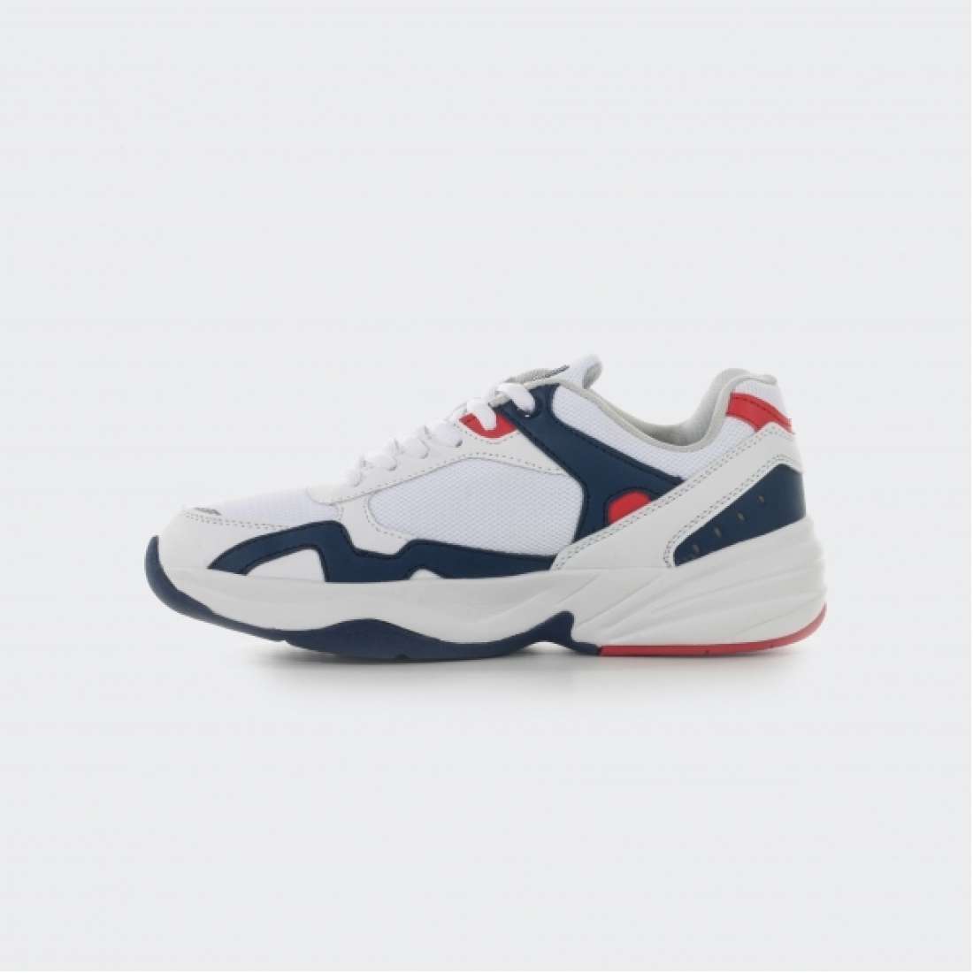 CHAMPION LOW CUT SHOE PHILLY MESH WHITE/NAVY