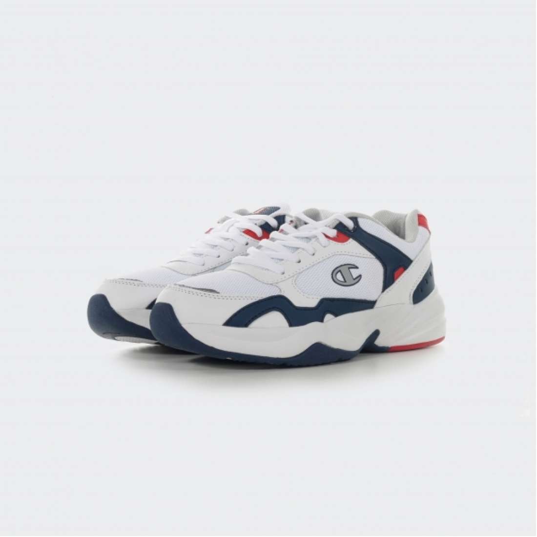 CHAMPION LOW CUT SHOE PHILLY MESH WHITE/NAVY
