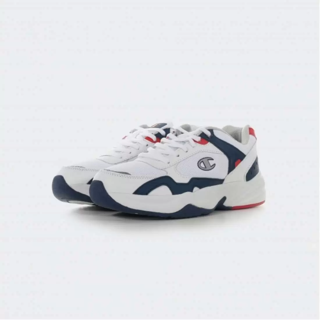 CHAMPION LOW CUT SHOE PHILLY MESH WHITE/NAVY