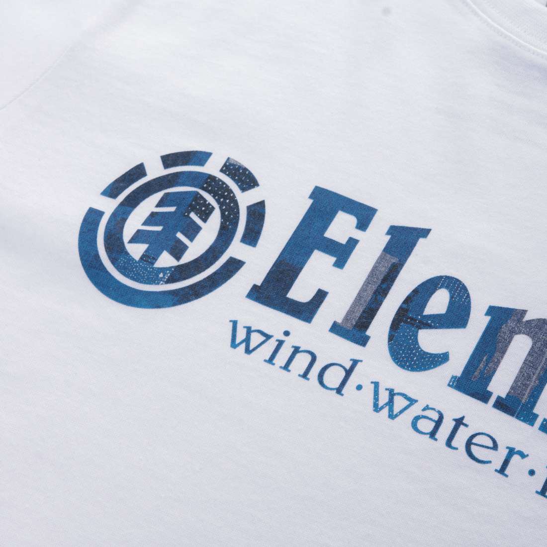 TSHIRT ELEMENT BORO BOY WHITE