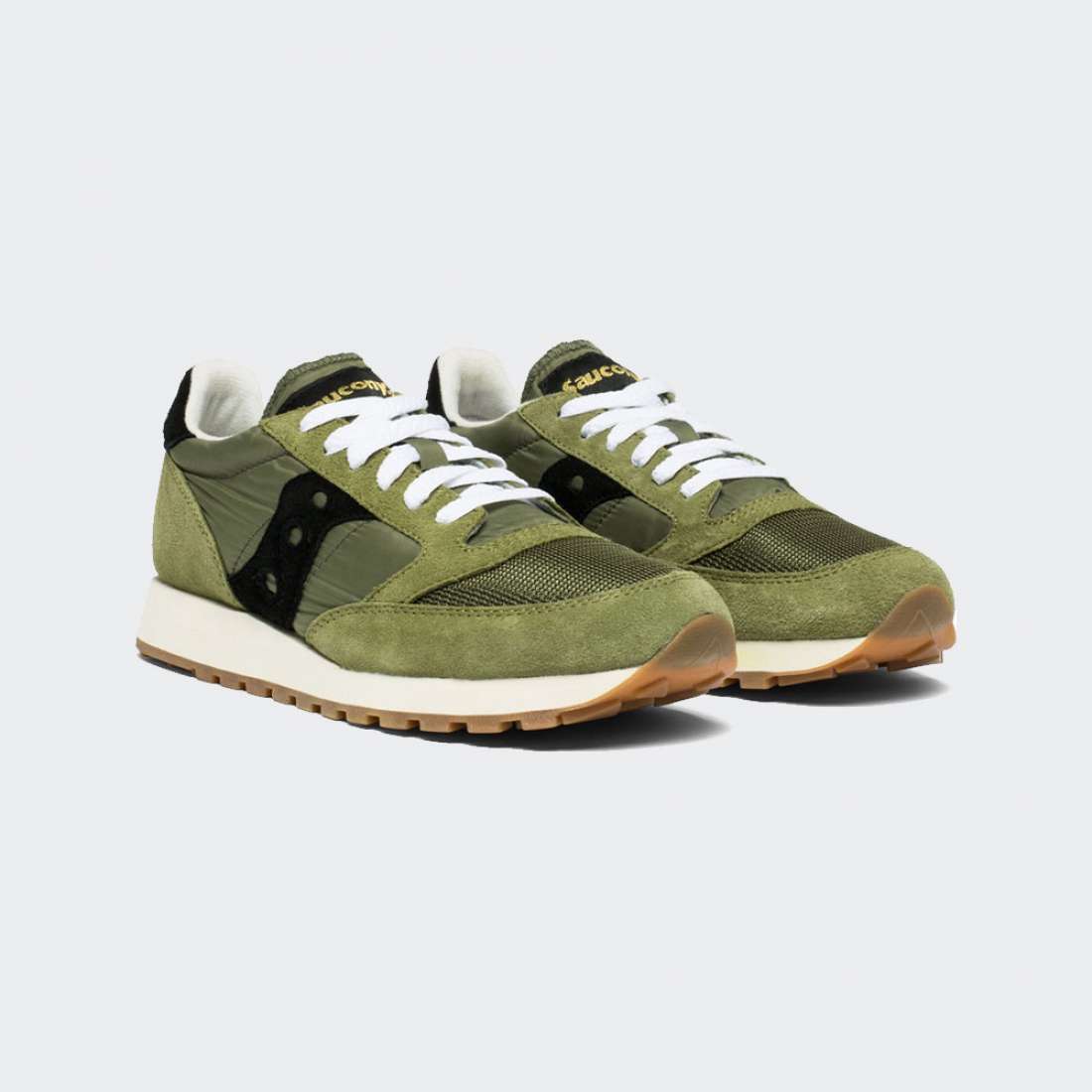 SAUCONY JAZZ ORIGINAL VINTAGE OLIVE/BLACK