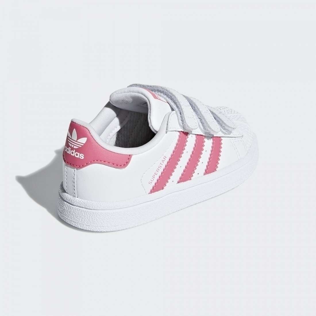 ADIDAS SUPERSTAR CF I WHITE/PINK
